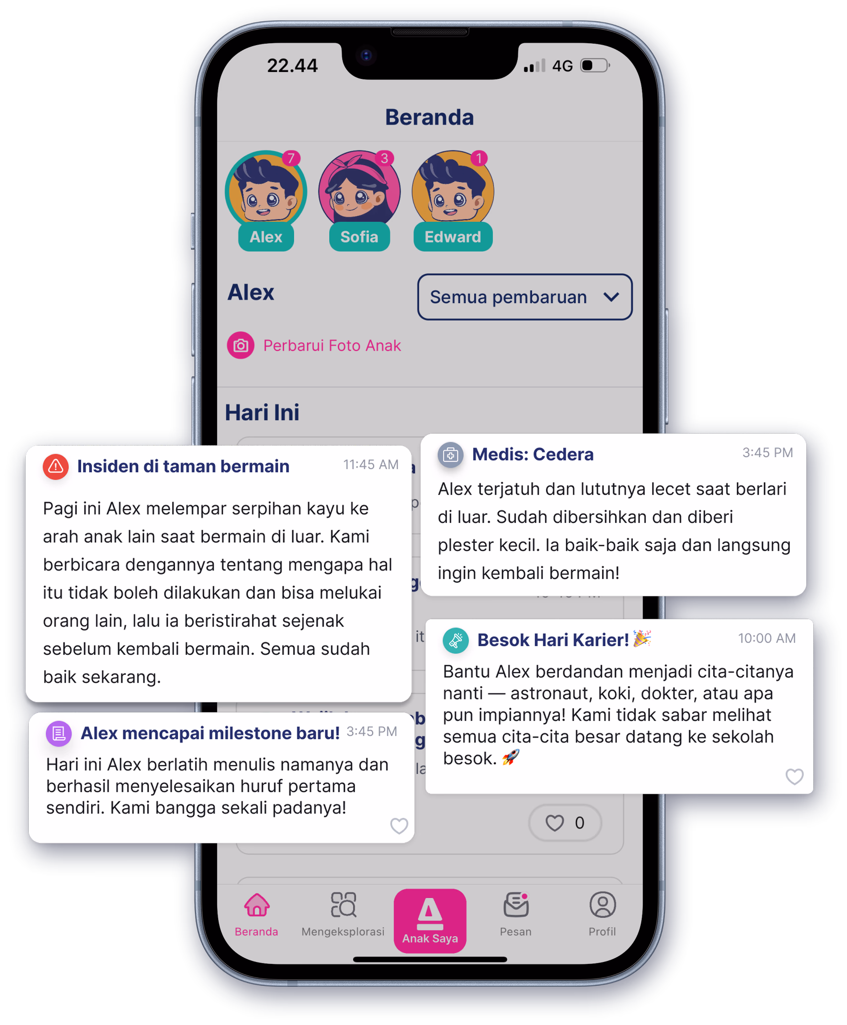 Pengumuman untuk orang tua